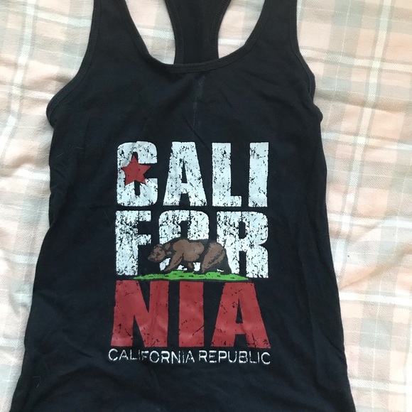 Women’s Black California Republic Tank - Picture 1 of 4